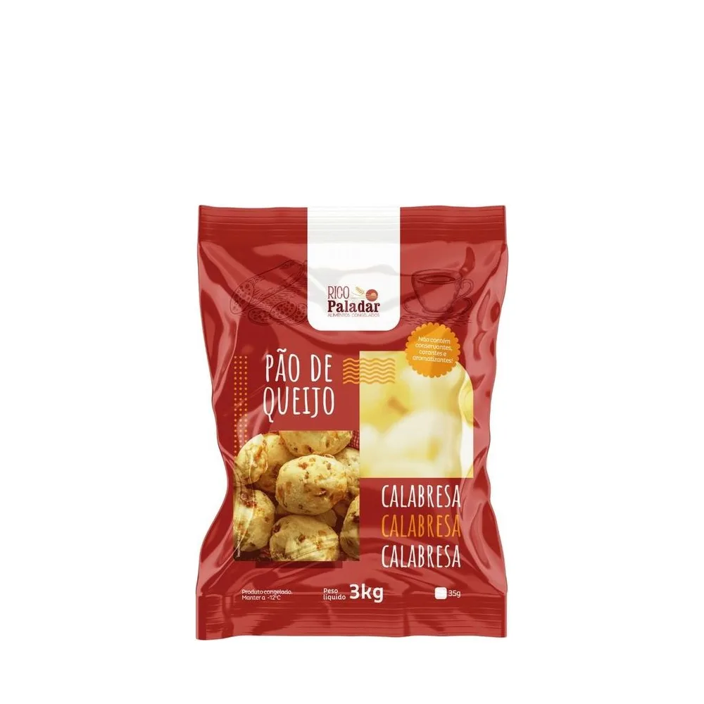 PAO DE QUEIJO C/ CALABRESA KG