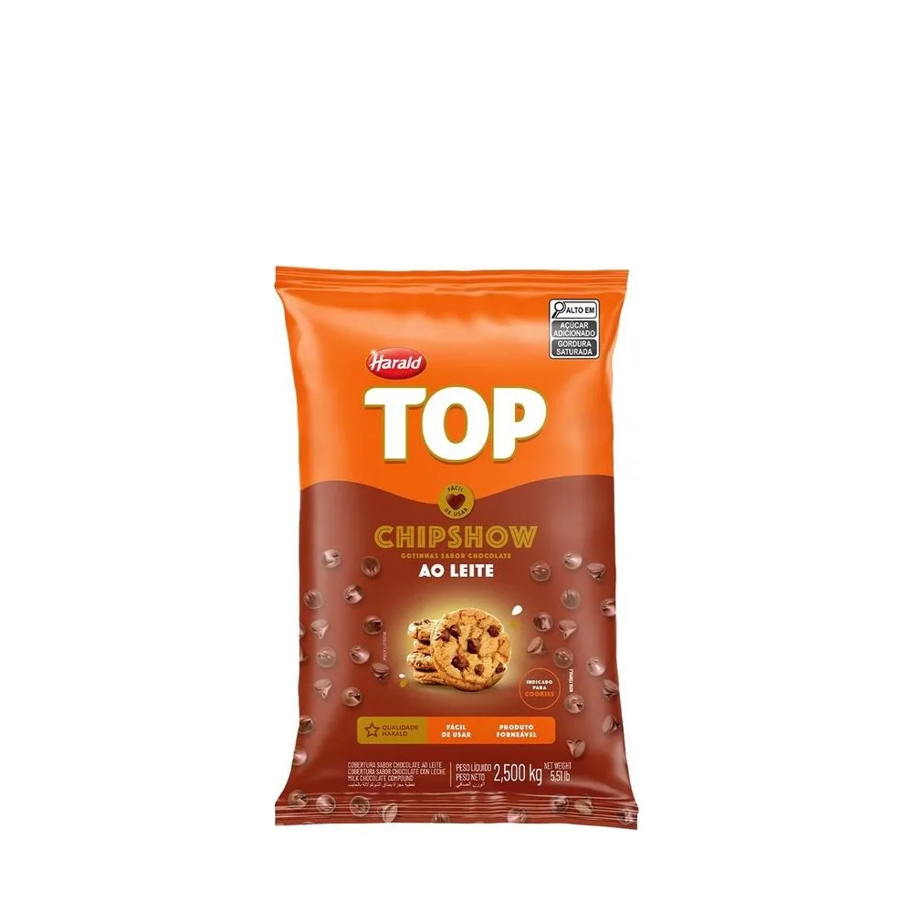 GOTAS CHOCOLATE HARALD 2,5KG